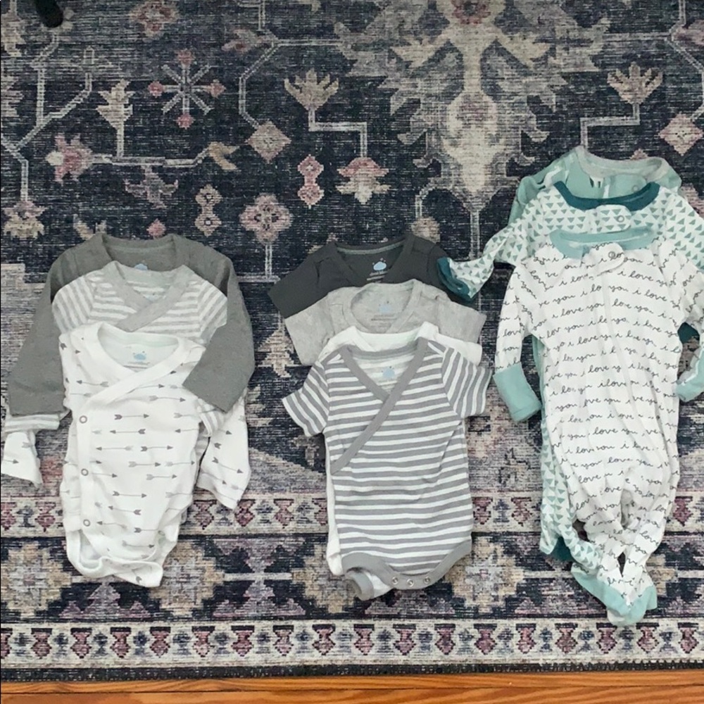 Cloud island newborn bundle 10 pieces-NWOT